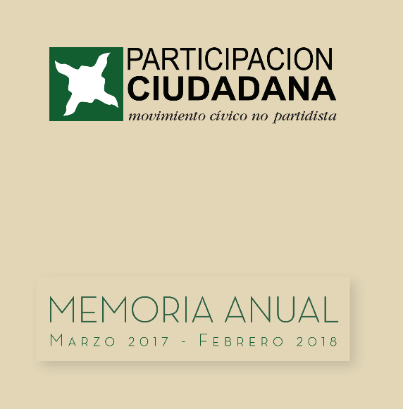 Memoria Anual de Participación Ciudadana -Año 2017-2018